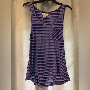 Op Junior’s Purple Tank Top— Size XL